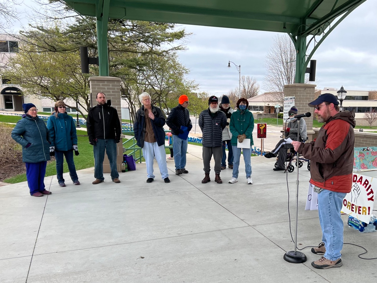 Rock River DSA Organizes First Annual May Day Celebration